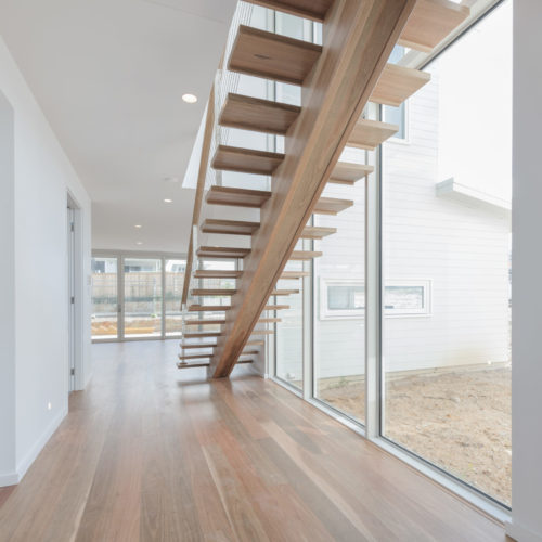Stairs through to Living scaled 500x500 - Gallery
